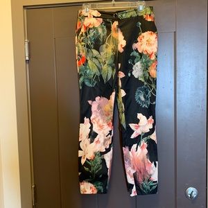 Ted Baker Floral pants Size 2